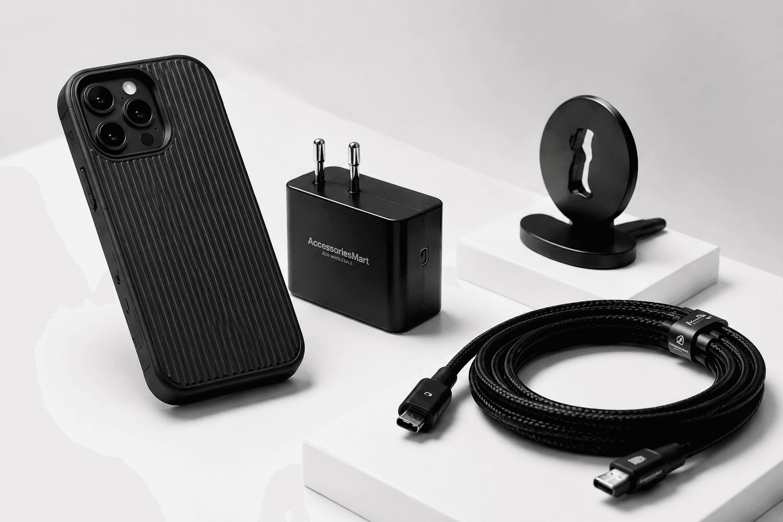 Mobile accessories showcase