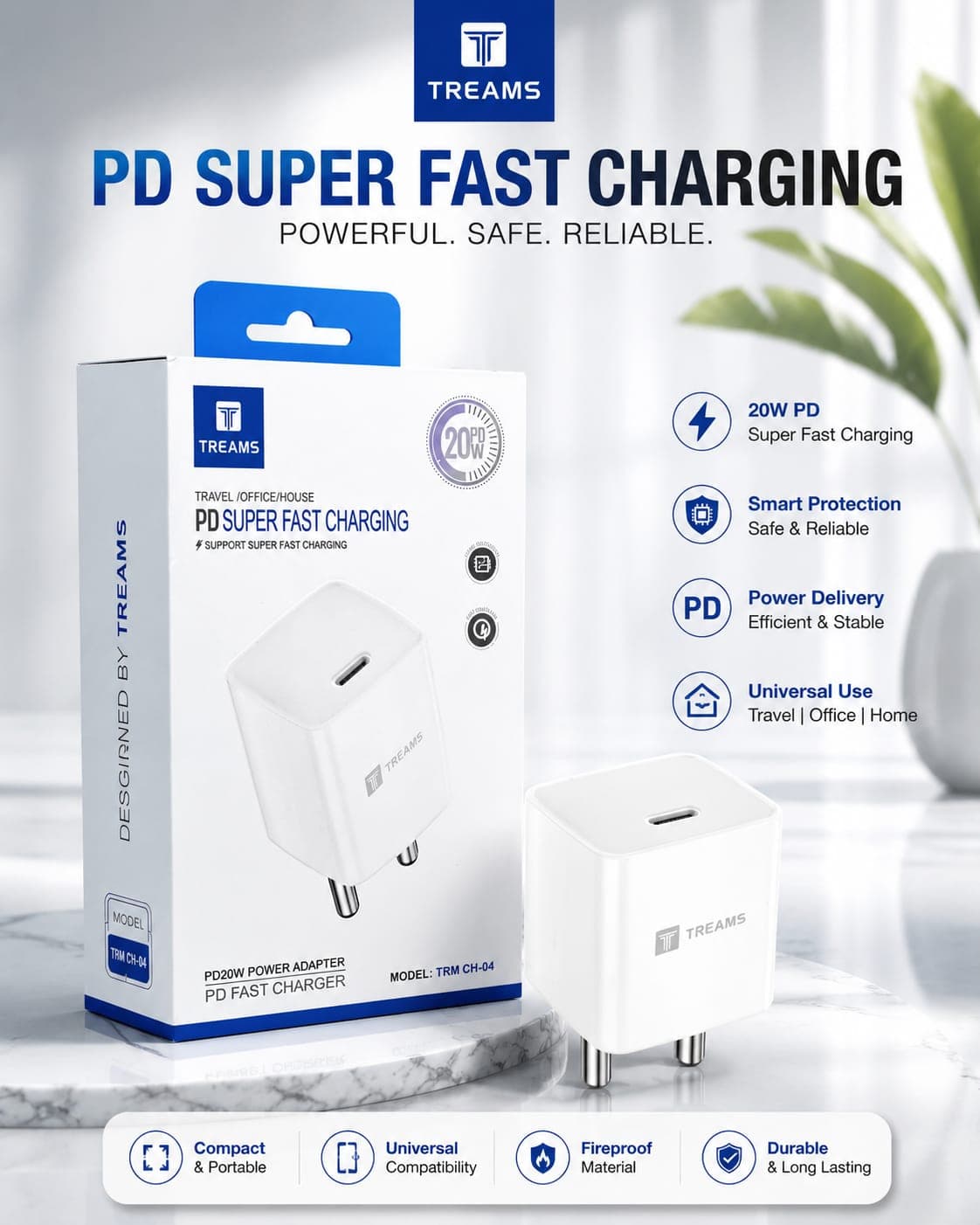 PD 20W Super Fast Charger